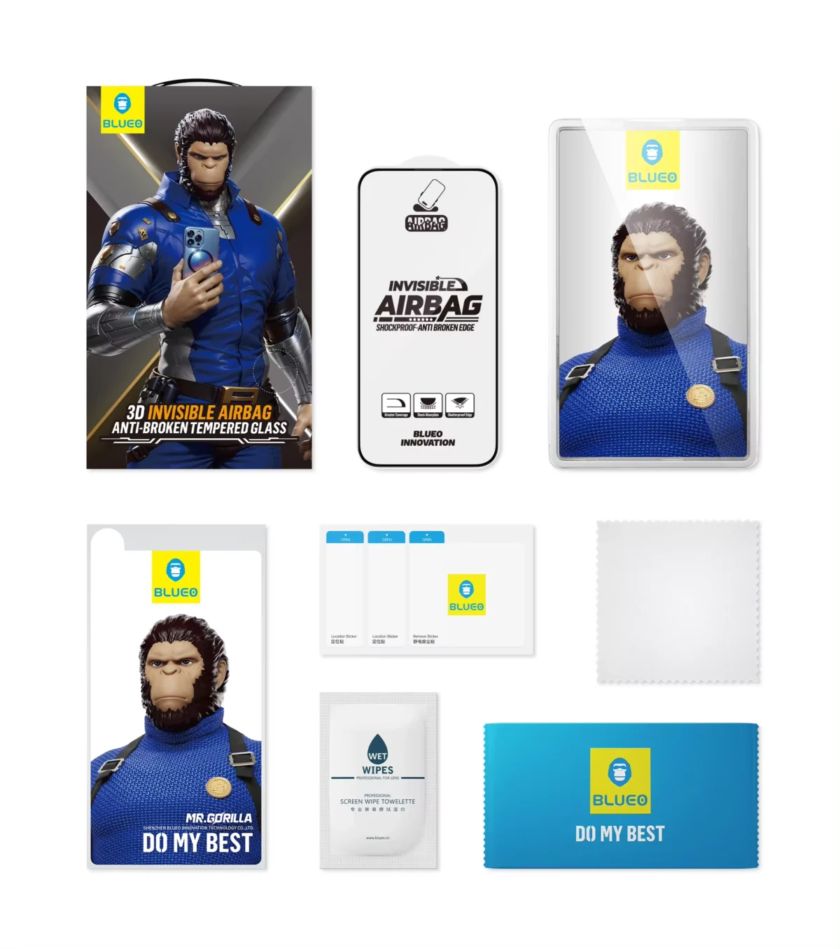 Vidrio Blueo Transparente Airbag IPhone 15 Pro - Image 5