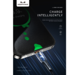 Cable de Carga Para iPhone Liquid Silicone  KEEPHONE 1MT - Image 3