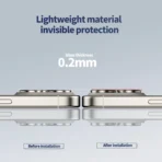 Lente De Camara Blueo Sapphire Crystal iPhone 15 Pro Max - 15 Pro - Image 7