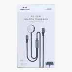 Cargador iWatch Trenzado 2 en 1 20W 1.2MT KEEPHONE