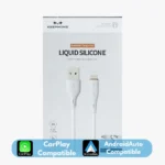 Cable de Carga Para iPhone Liquid Silicone  KEEPHONE 1MT