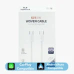 Cable de Carga y Sincronización de Grado Militar Para iPhone Tipo-C De Un Metro