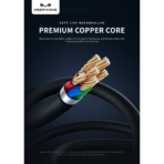 Cable de Carga Para iPhone Liquid Silicone  KEEPHONE 1MT - Image 5