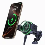 Soporte Para Carro Semiautomático Ventilación Holder Magnético 15W - Image 2