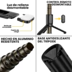 Tripode Selfie 70cm Para Celular Control Remoto Bluetooth - Image 4