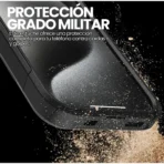 Estuche Resistente Antigolpes Doble Capa Protección Anticaidas Grado Miliar Para iPhone 16 Pro Max - Image 3