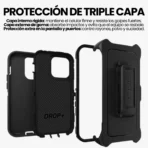 Estuche Resistente Antigolpes Triple Capa OtterBox Defender Grado Miliar Para iPhone 16 Pro Max - Image 2