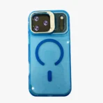 Estuche AntiGolpes Con brillos Para iphone 17 Pro Max Azul