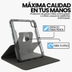 Estuche Resistente Carcasa Antigolpe Grado Militar Para iPad Air 13" 2024 - NEGRO - Image 2