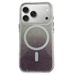 Estuche protector AntiGolpes Con brillos Para iphone 17 Pro Max Morado