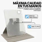 Estuche Resistente Carcasa Antigolpe Escarchada Grado Militar Para iPad Pro 11 2018 - GRIS - Image 3