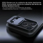 Estuche Protector Con Protector de cámaras Nillkin Para iPhone 17 Pro Max Negro - Image 8