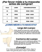 Ropa para mascota camisa para perro Fendi - GRIS - Image 2