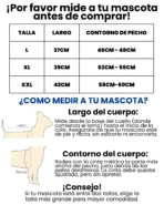 Ropa para mascota camisa para perro GUCCI - BEIGE XXL - Image 3