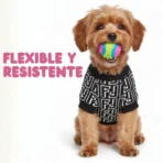Ropa para mascota camisa para perro Fendi - BLANCA Y NEGRA - Image 3