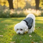 Ropa para mascota camisa para perro Fendi - BLANCA Y NEGRA - Image 8