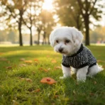 Ropa para mascota camisa para perro Fendi - BLANCA Y NEGRA - Image 7