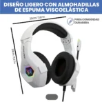Diademas Gamer Rgb Alambricas - Negros - Image 8