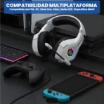 Diademas Gamer Rgb Alambricas - Negros - Image 7