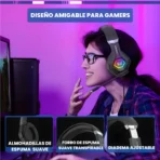 Diademas Gamer Rgb Alambricas - Negros - Image 5