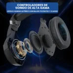 Diademas Gamer Rgb Alambricas - Negros - Image 4