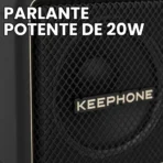 Parlante Portatil 20W Altavoz Pequeño - Negro - Image 4