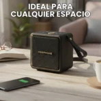 Parlante Portatil 20W Altavoz Pequeño - Negro - Image 6