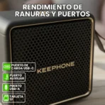 Parlante Portatil 20W Altavoz Pequeño - Negro - Image 3