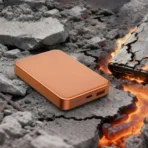 Powerbank Glossy 10000mAh Bateria Portatil - NARANJA - Image 2