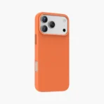 Estuche Antigolpes Tipo cuero Peekaboo 17 Pro Max - NARANJA - Image 2
